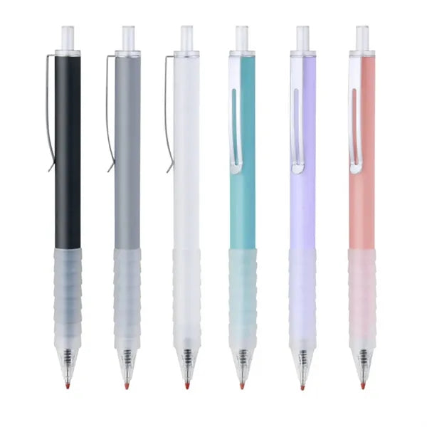 Retractable Soft Grip Gel Pen