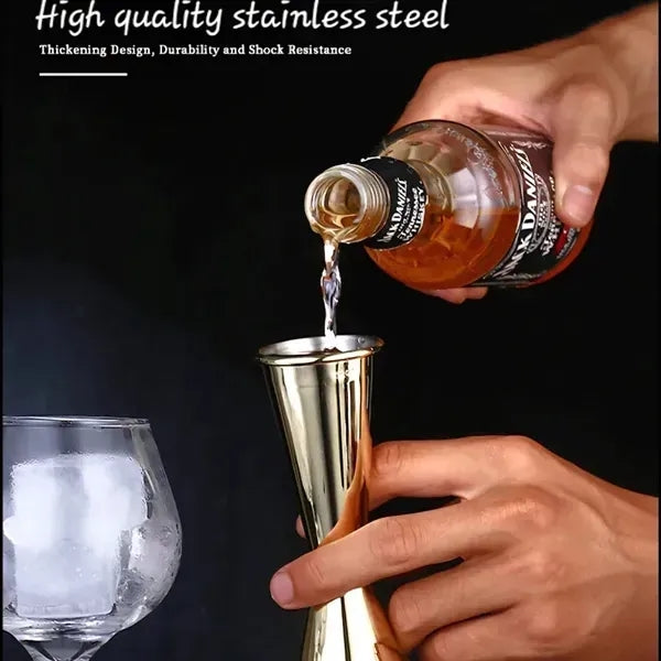 Dual Sided Stainless Steel Cocktail Jigger