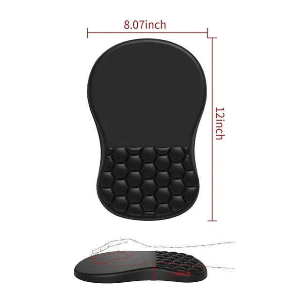 Ergonomic Mouse Pad w/ Wrist Rest
