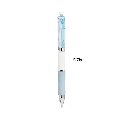 0.5mm Macaron Retractable Ballpoint Pen w/ Silicone Grip