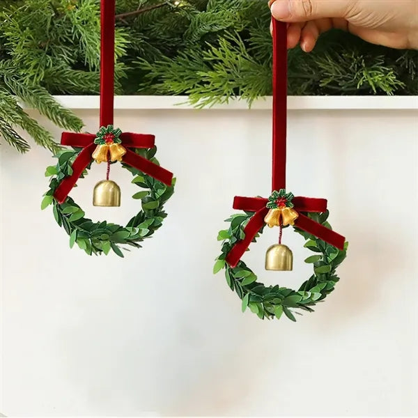 Bell Wreath Christmas Tree Ornament