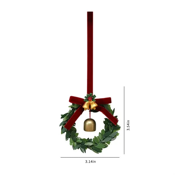 Bell Wreath Christmas Tree Ornament