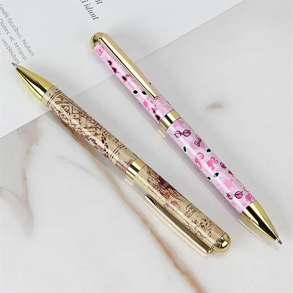 Twist Action Metal Ballpoint Pen