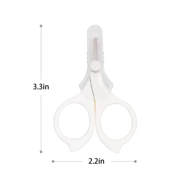 Baby Round Tip Safety Nail Scissors