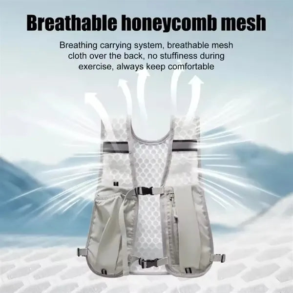 Unisex Running Hydration Vest Backpack Pack