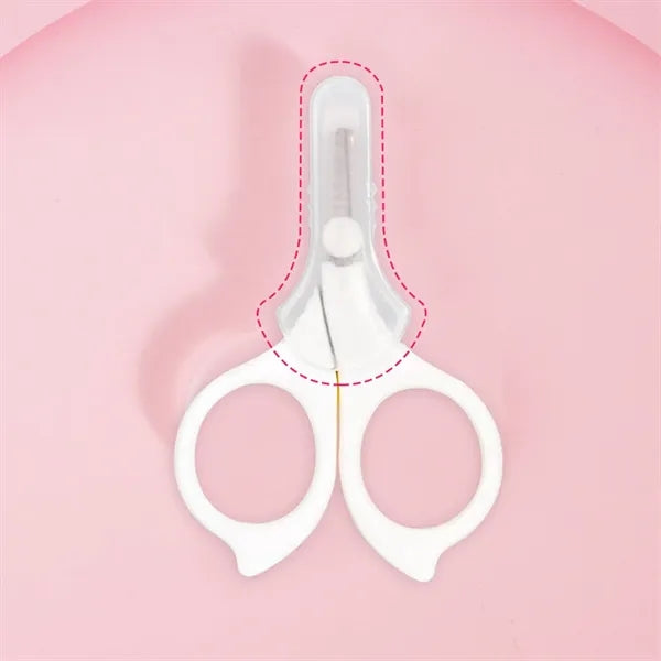Baby Round Tip Safety Nail Scissors