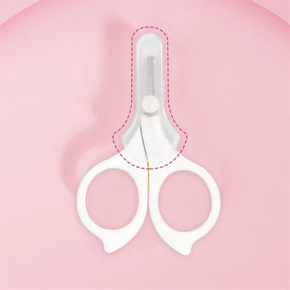 Baby Round Tip Safety Nail Scissors