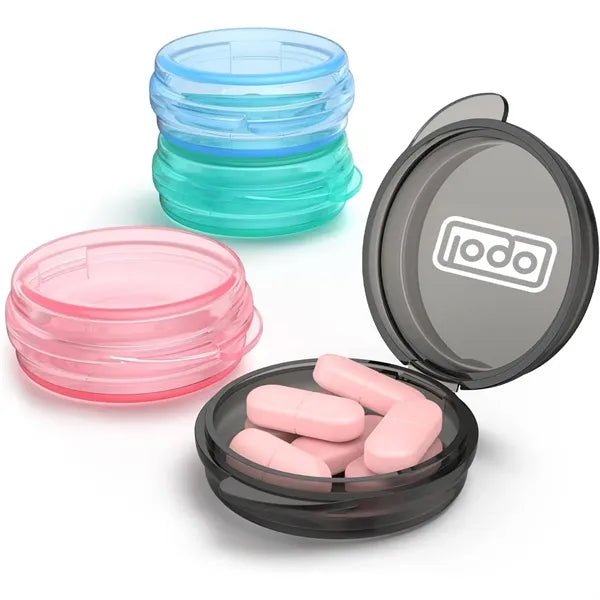 4 Pack Portable Small Pill Box