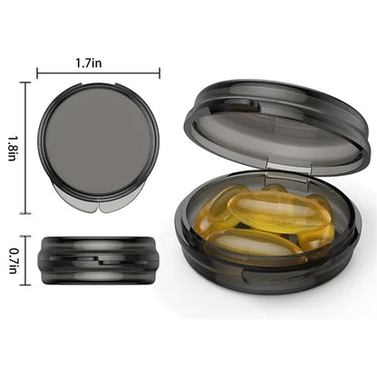 4 Pack Portable Small Pill Box