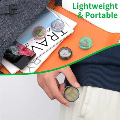 4 Pack Portable Small Pill Box