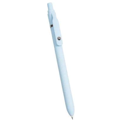 Plastic Macaron Retractable Ballpoint Pen W/ Rollerball Clip