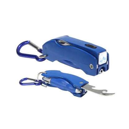 4-in-1 Multifunction LED Bottle Opener Folding Knife