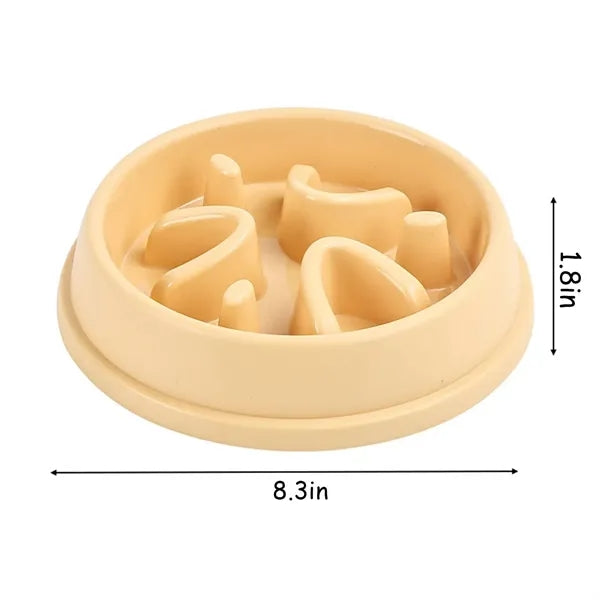 Pet Anti Choking Slow Feeder Bowl