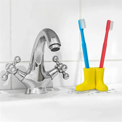 Rainboot Shaped Toothbrush Holder