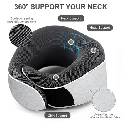 Customized U Shape Neck Pillow For Airplane Car Travel