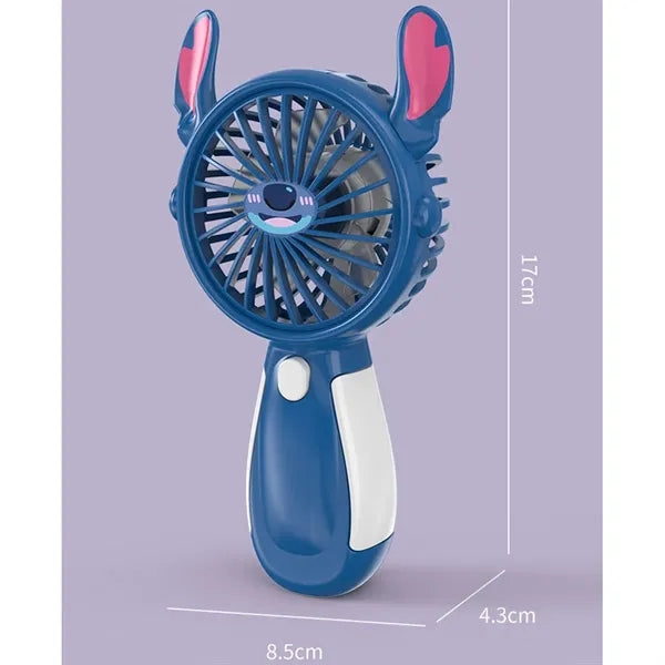 Custom 3 Speed Portable Handheld Mini Fan With USB Charging