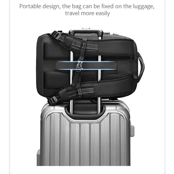 Vacuum Backpack for Travel 60L Expandable Compression Bag