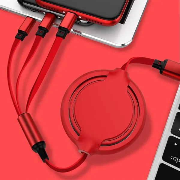Customized Promotional Gift 3 In 1 USB Fast Charging Cable
