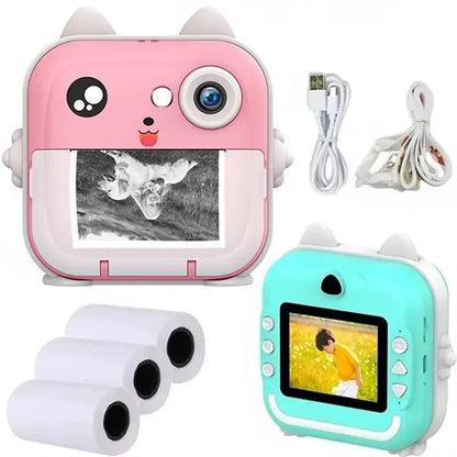 Kids Instant Print Mini Digital Video Camera Outdoor Toy