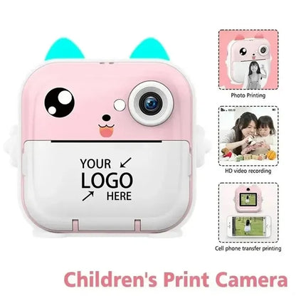 Kids Instant Print Mini Digital Video Camera Outdoor Toy