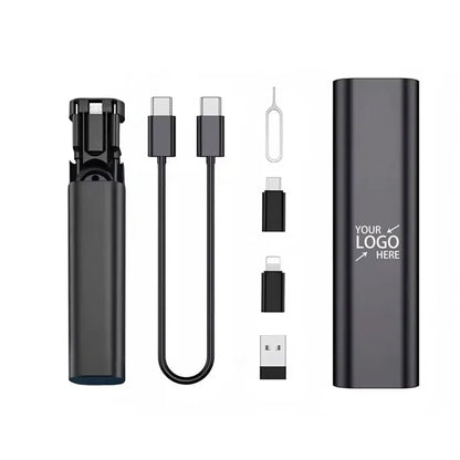 6 in 1 USB Cable Kit Multi Adapter with Ejector Storage Box
