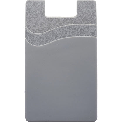 Montego Dual Pocket Silicone Phone Wallet