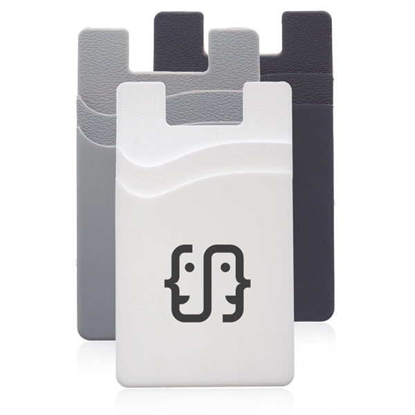 Montego Dual Pocket Silicone Phone Wallet