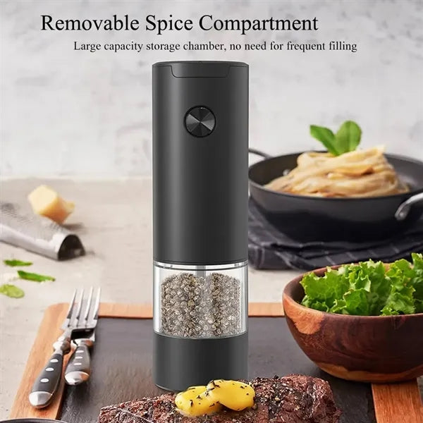 Rechargeable Electric Salt And Pepper Grinder Mill LED Light