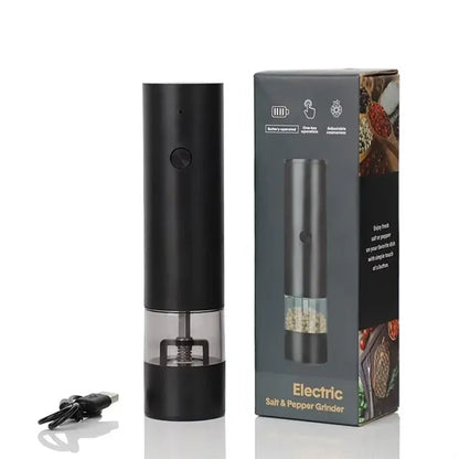 Rechargeable Electric Salt And Pepper Grinder Mill LED Light