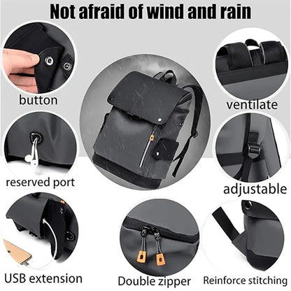 Travel Laptop Backpack 15.6" Waterproof Business Bag