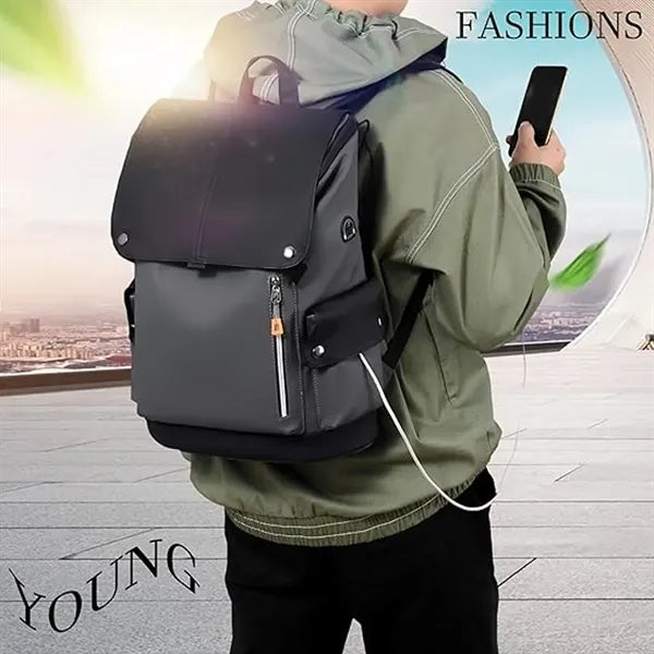 Travel Laptop Backpack 15.6" Waterproof Business Bag