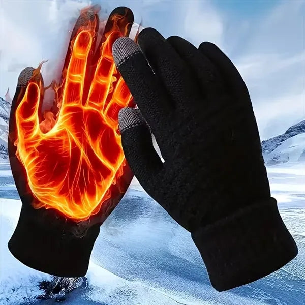 Knitted Windproof Warm Touchscreen Winter Gloves