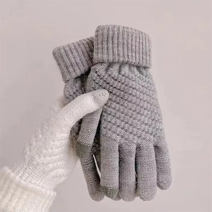 Knitted Windproof Warm Touchscreen Winter Gloves