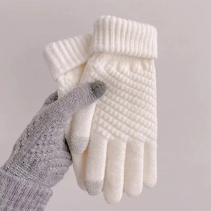 Knitted Windproof Warm Touchscreen Winter Gloves