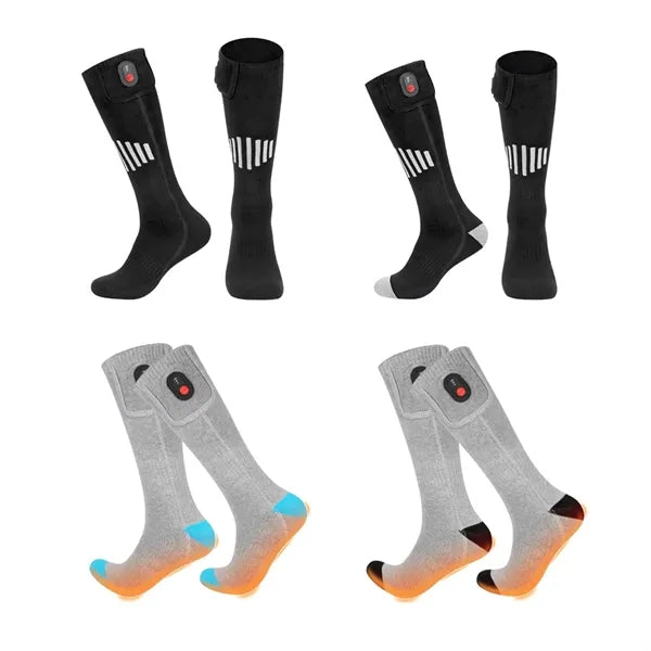 Rechargeable Heated Socks with Smart Warming