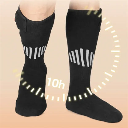 Rechargeable Heated Socks with Smart Warming