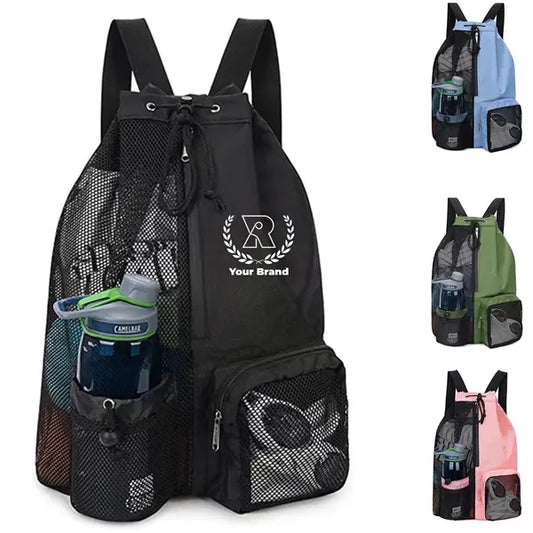 Mesh Drawstring Backpack