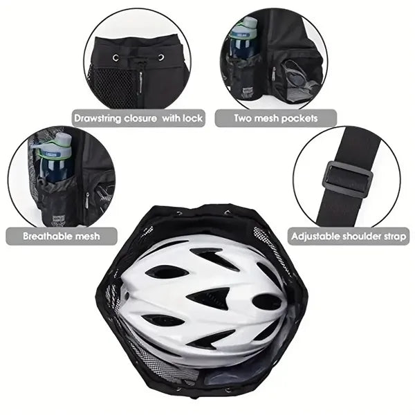 Mesh Drawstring Backpack