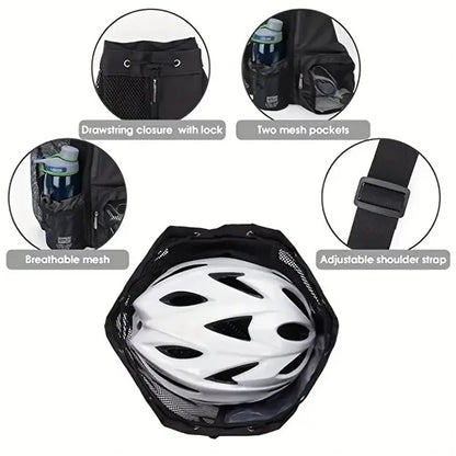 Mesh Drawstring Backpack