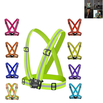 Reflective Safety Vest High Visibility Outdoor Sports Gear