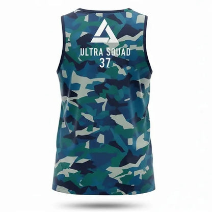 Cotton-Feel Sublimated Jersey Tank Top for Unisex & Kids
