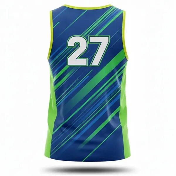 Unisex Sublimated Jersey Tank Top Silk Feel