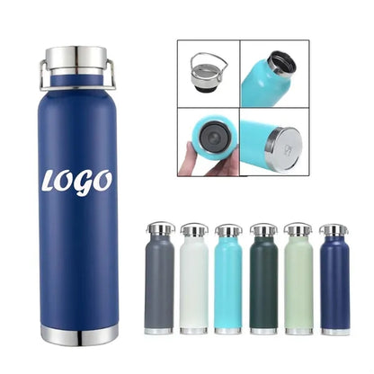 22 OZ Vacuum Insulated Double Wall Travel Bottle