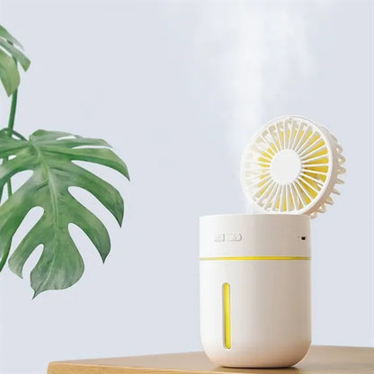 Spray Humidification Mobile Portable Fan