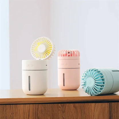 Spray Humidification Mobile Portable Fan