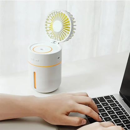 Spray Humidification Mobile Portable Fan