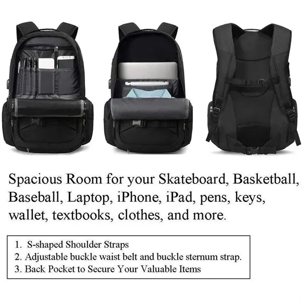 Oxford Shoulder Multifunctional Sports Backpack
