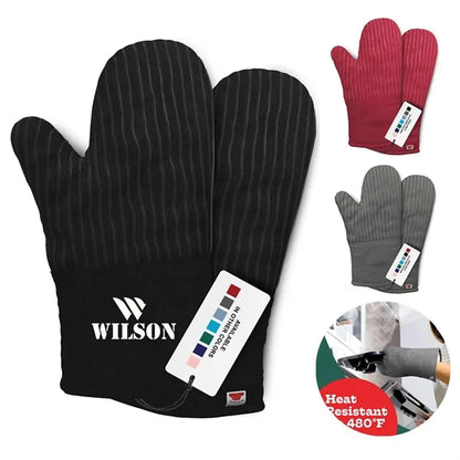 Heat-Resistant Oven Mitt