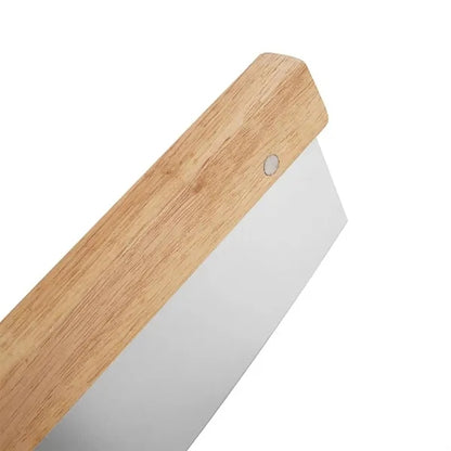 Wooden Handle Pizza Knife