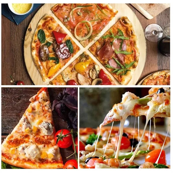 Wooden Handle Pizza Knife
